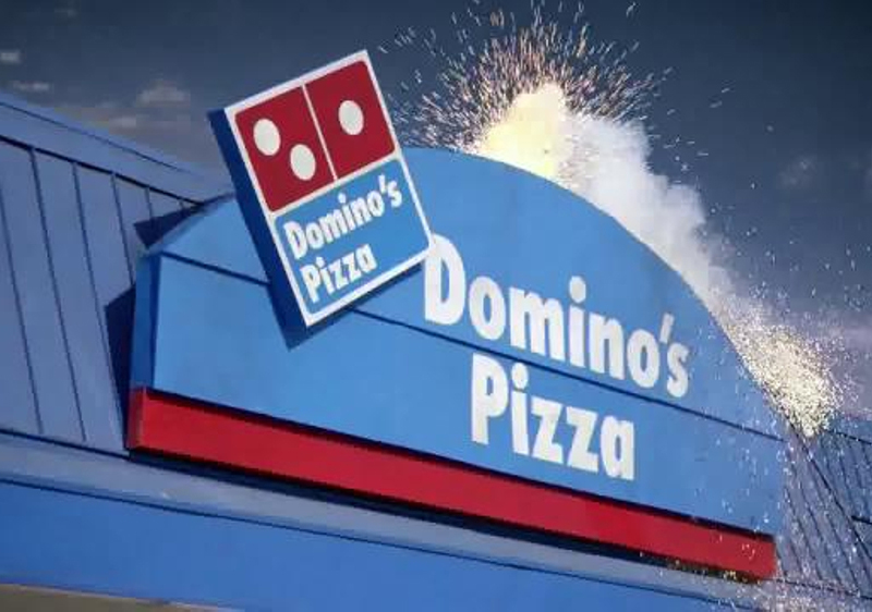 Do Not Attempt. Domino's imploding itself